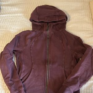 Full zip Lululemon scuba hoodie